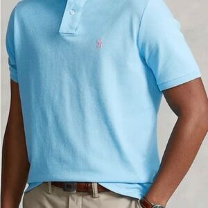 Light Sky Blue Ralph Lauren Polo Shirt